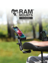RAM Mounts katalog držáků na invalidní vozíky