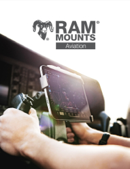 RAM Mounts katalog držáků do letadel